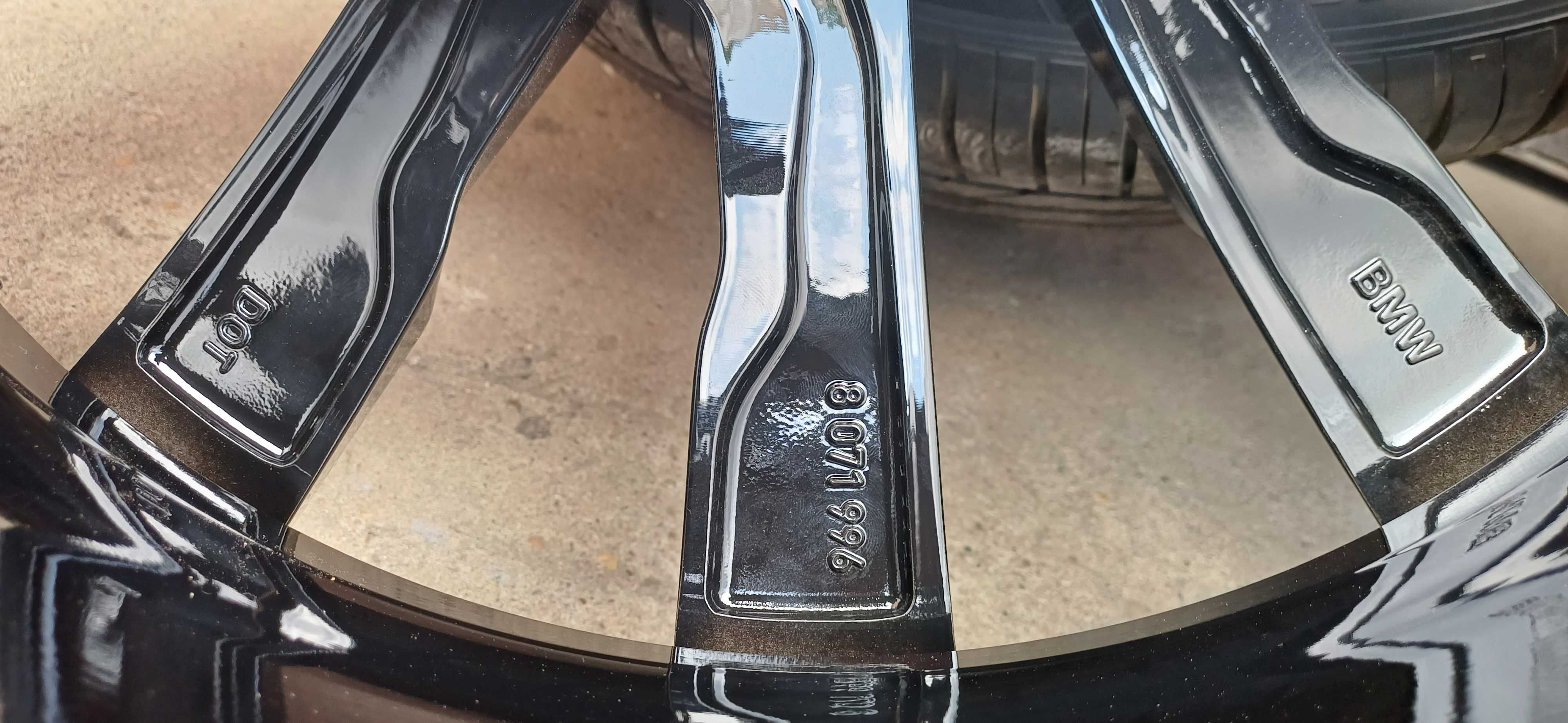 Kola 20" bmw x5 g05 x6 g06 m-pakiet szeroki tył lato black wz740