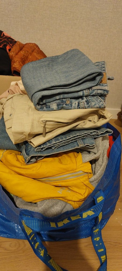 Paka ubrań różne rozmiary zestaw ponad 30 sztuk