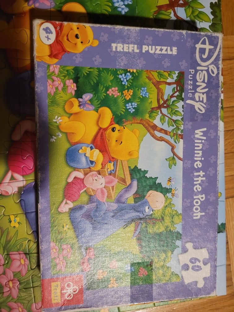 Puzzle 60 elementów Kubuś Puchatek Winnie the Pooh