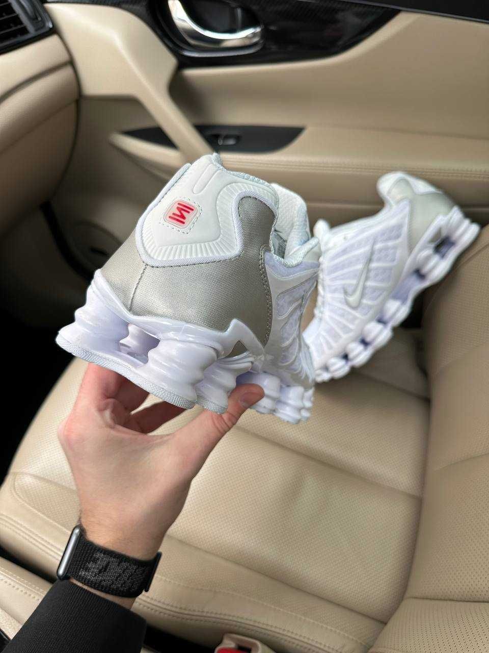 Кросівки Nike Shox TL ALL White premium