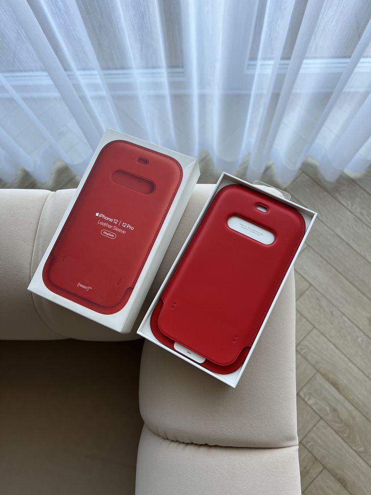 Nowe oryginalne etui case Apple Leather Sleeve do IPhone 12 / 12 Pro