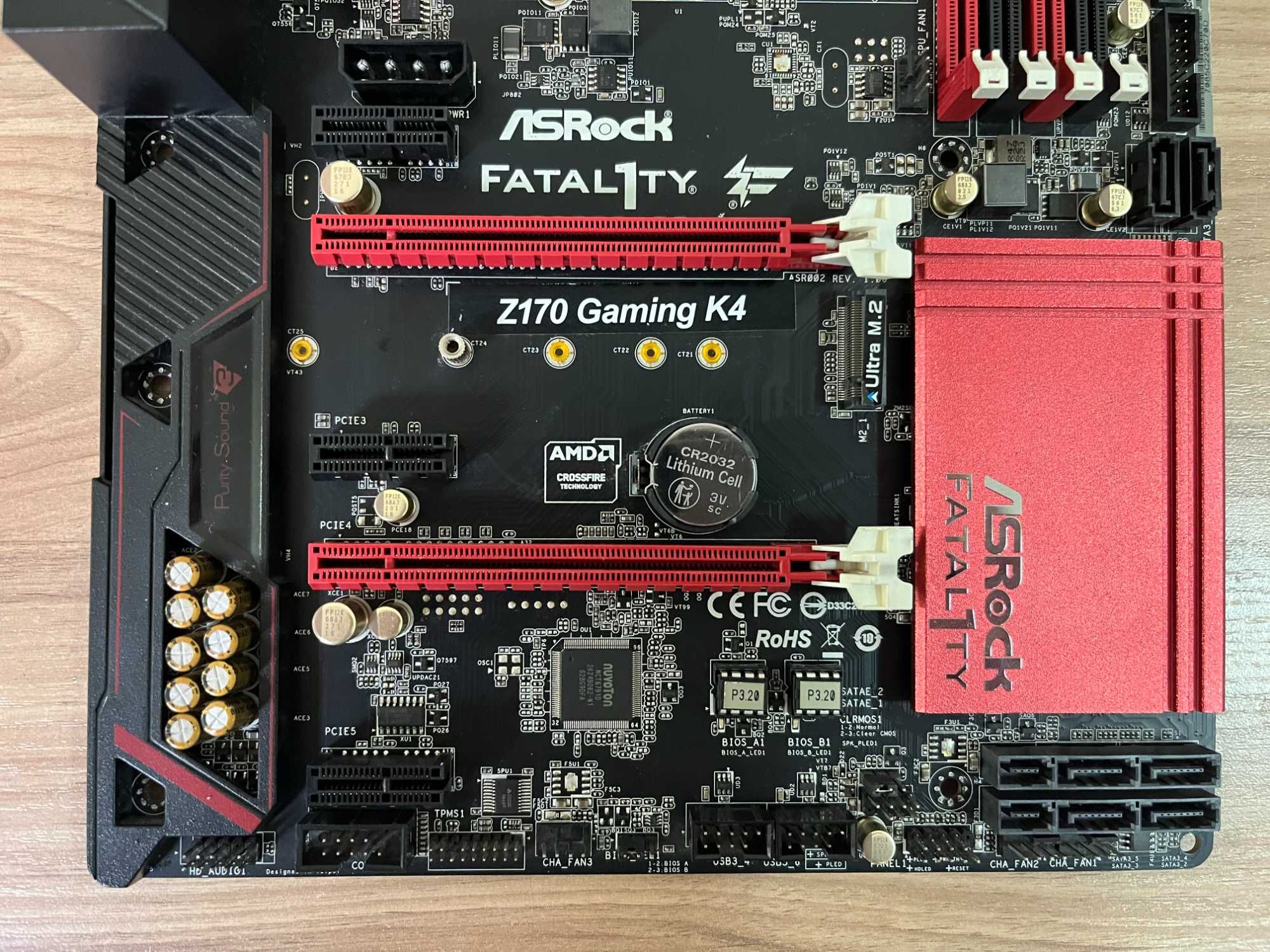 ТОП! Материнская плата ASRock FATAL1TY Z170 Gaming K4 LGA1151 DDR4