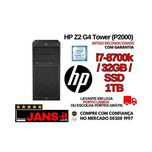 Workstation HP Z2 G4 Tower | i7-8700k | 32GB | SSD 1TB | nVidia P2000