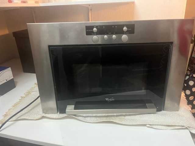 Microondas da Whirlpool de encastrar