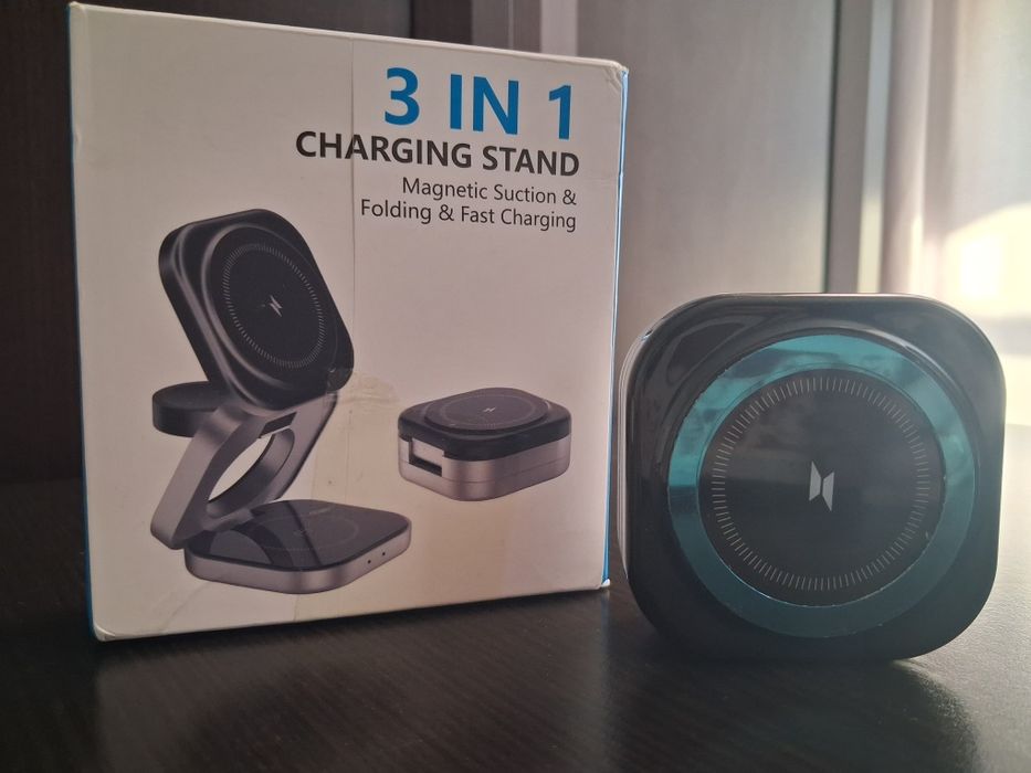 Ładowarka indukcyjna 3w1