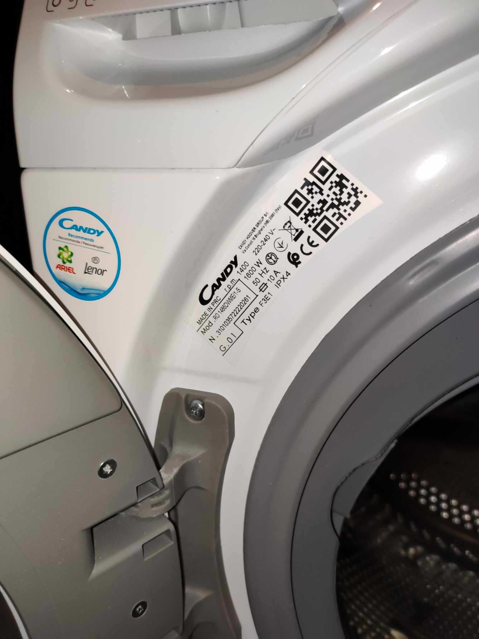 Pralka Candy RapidO RO 1486DWME/1-S