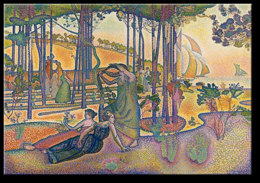 Henri Edmond Cross L'Air du soir, 1893 płótno duże reprodukcja