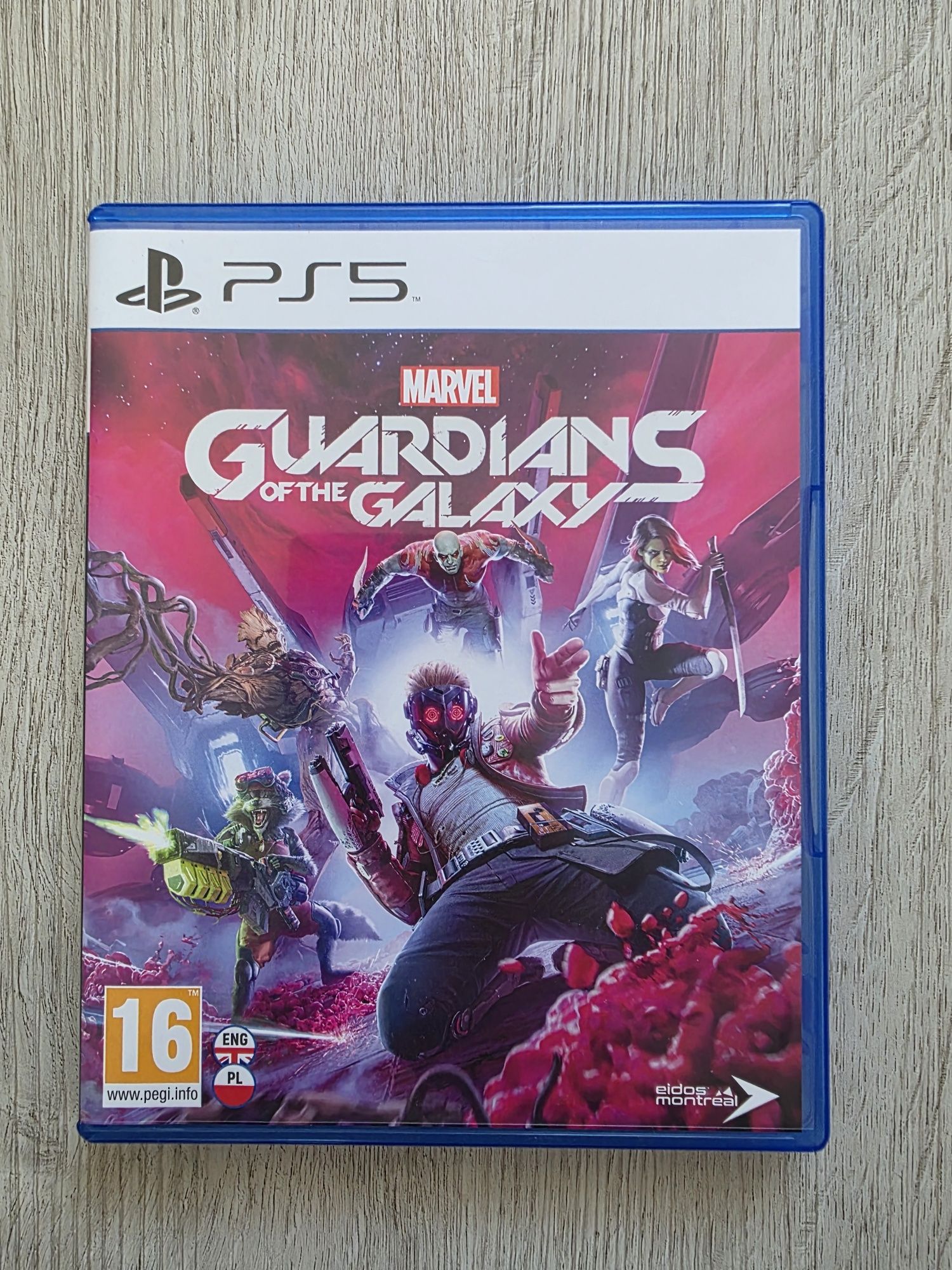 Guardians Of The Galaxy PS5 PL jak nowa Strażnicy galaktyki