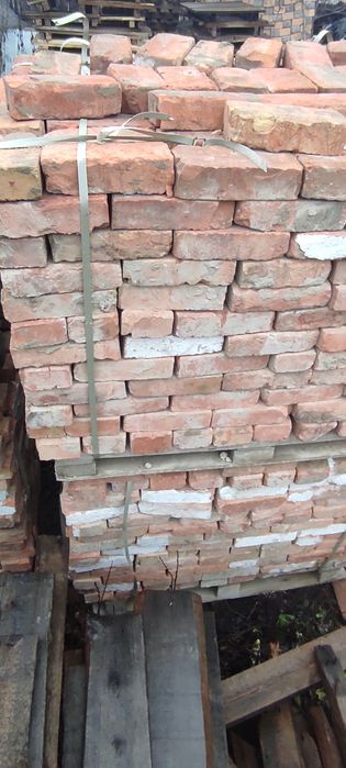 Кирпич красный, цегла и огнеупорный б/у.