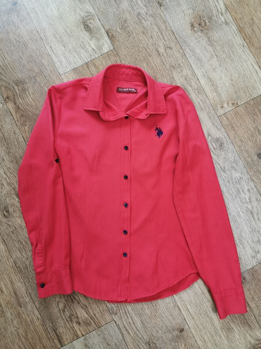 Сорочка поло червона, розмір М