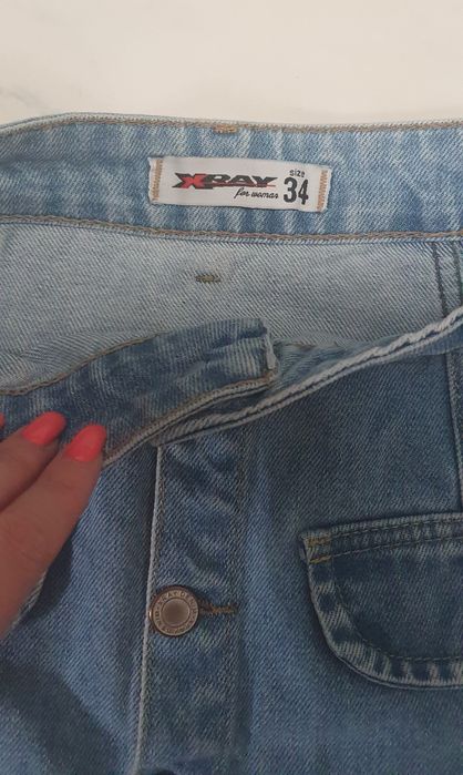 Джинсова спідниця 34розмір
