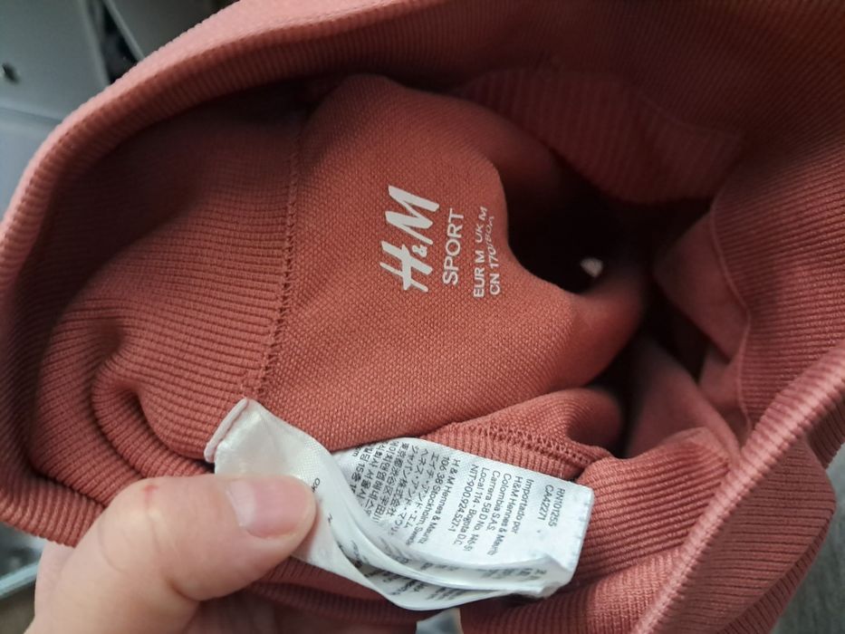 Legginsy sportowe wysoki stan H&M Sport