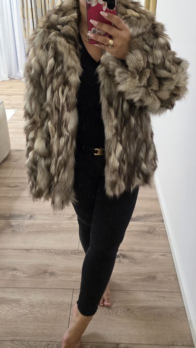 Sprzedam futro z lisa lisów naturalne