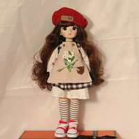 Новая кукла шатенка коричневые волосы брюнетка красивая шарнирная ляль