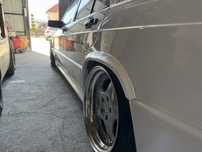 Poszerzenia błotników mercedes w201 190 cosworth 16v tuning
