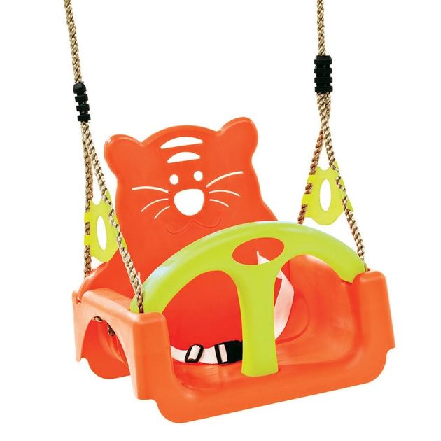 Гойдалки для дітей KBT Trix 3в1 Помаранчевий