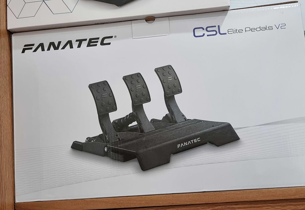 Pedais fanatec csl v2