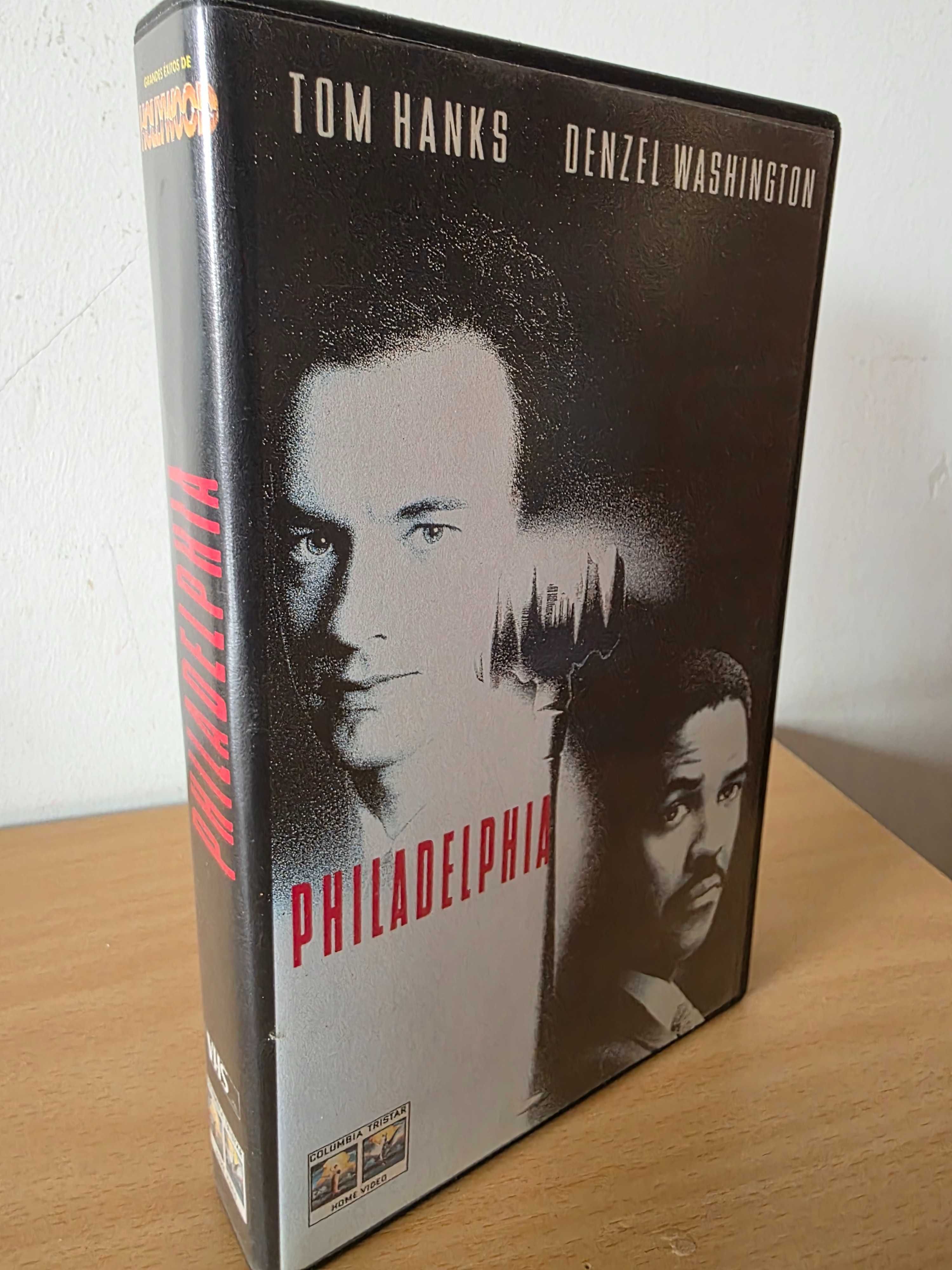 Pelicula en VHS "Philadelphia" con Tom Hanks y Denzel Washington
