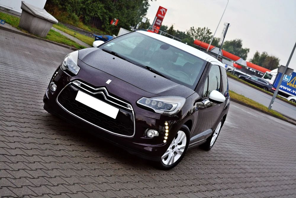 Citroën DS3 Bezwypadkowy,Kamera cofania, Skóry, Nawigacja