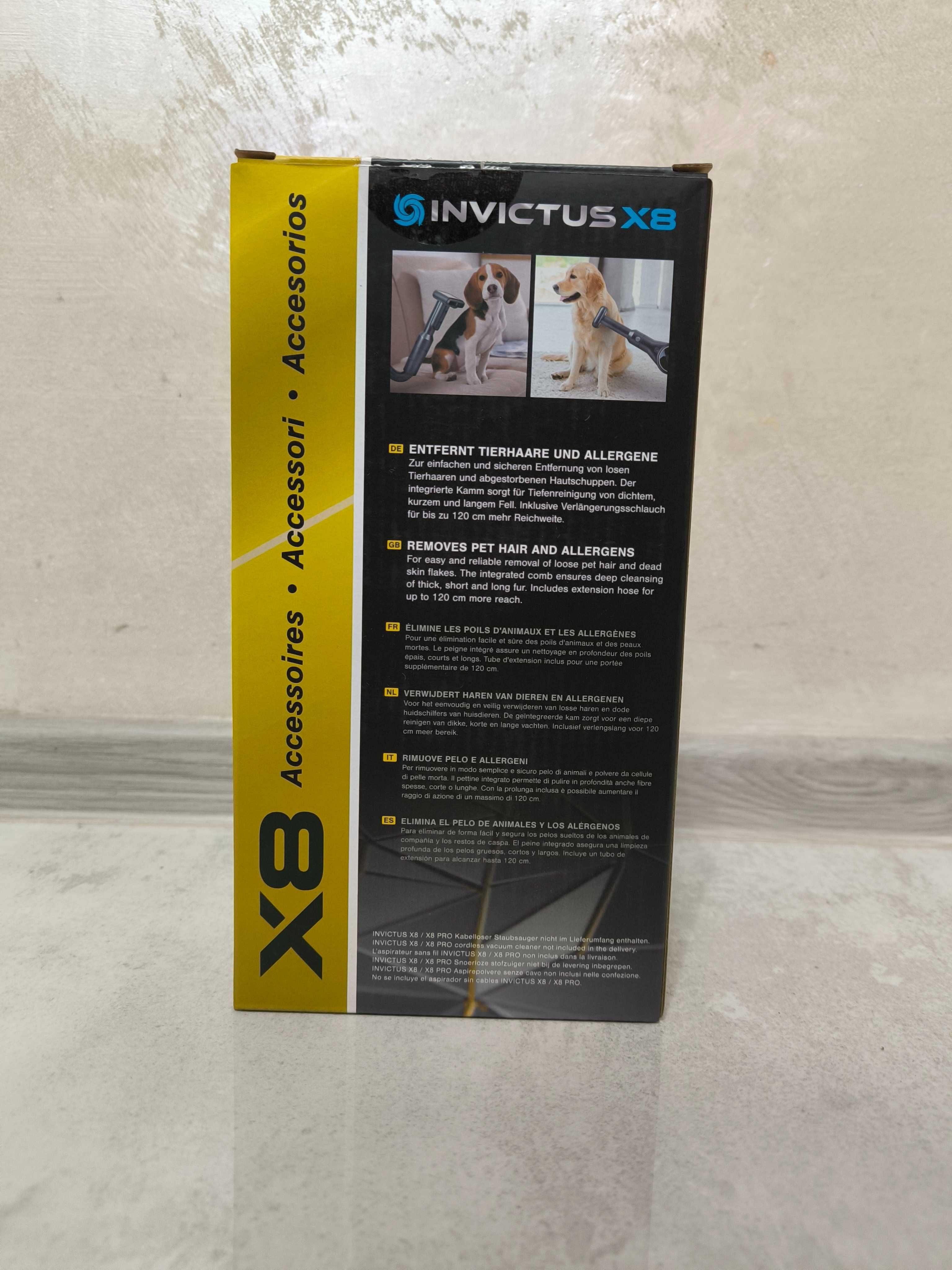 Invictus X8 szczotka do usuwania sierści zwierząt
