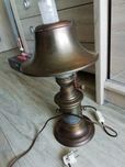 Lampa mosiężna stara