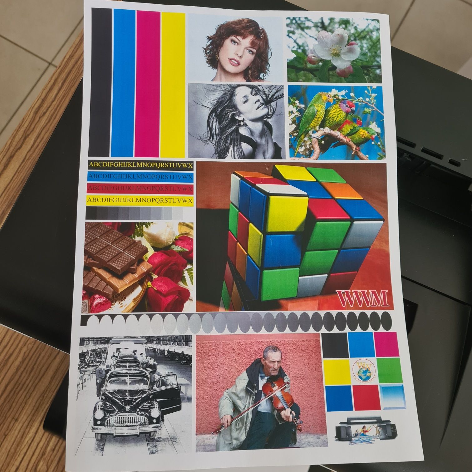 HP Color LaserJet Pro CP1025.  Цветной лазерный принтер