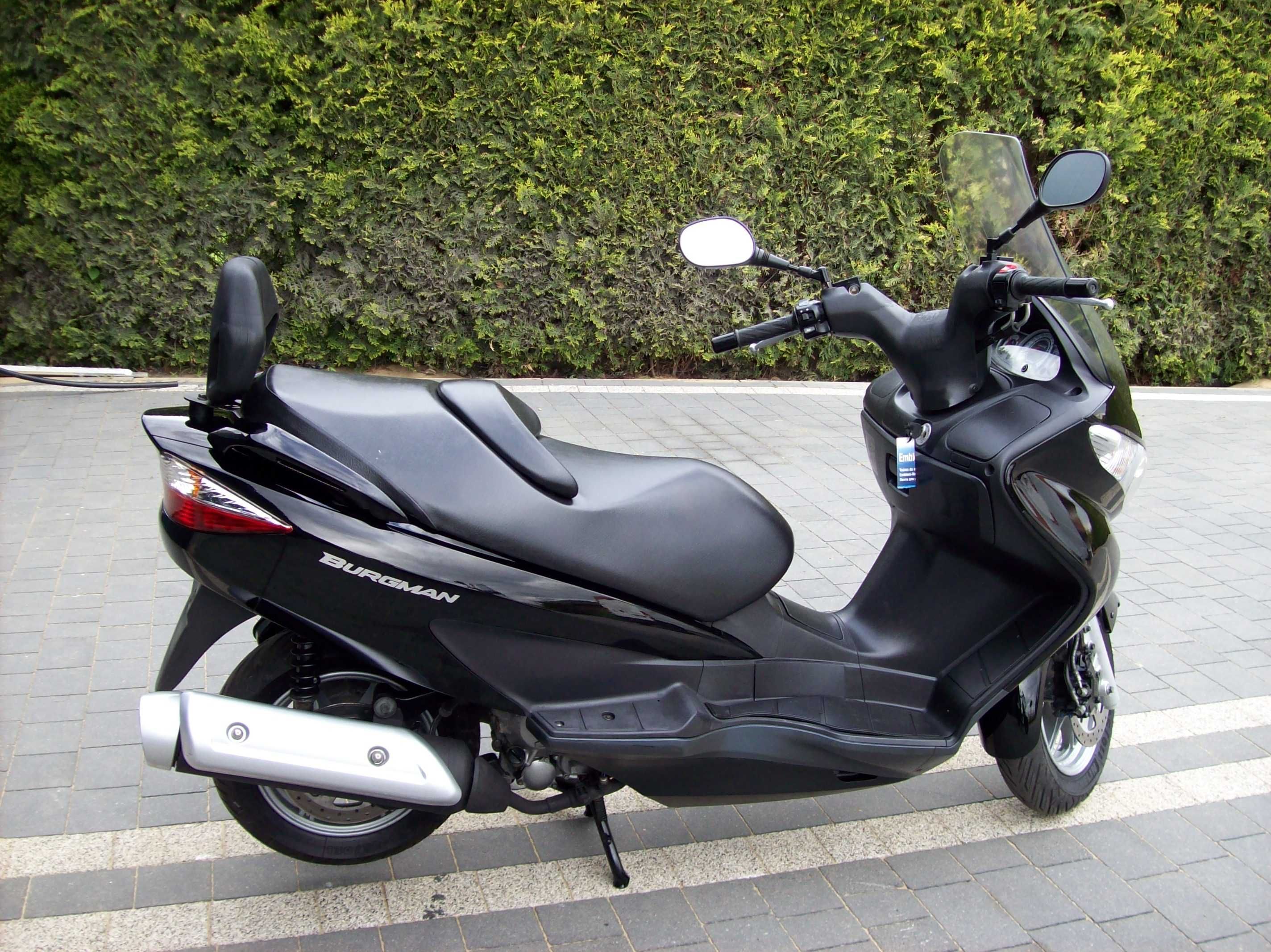 Suzuki Burgman 125 Oparcie pasażera