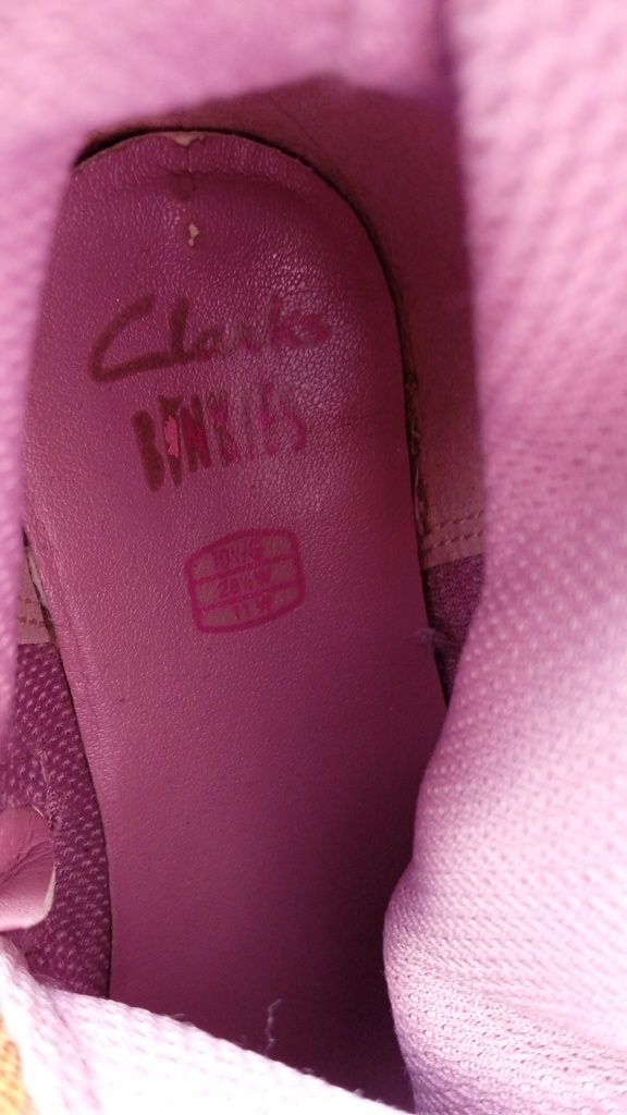 Kozaki Clarks 28,5 skórzane na jesień