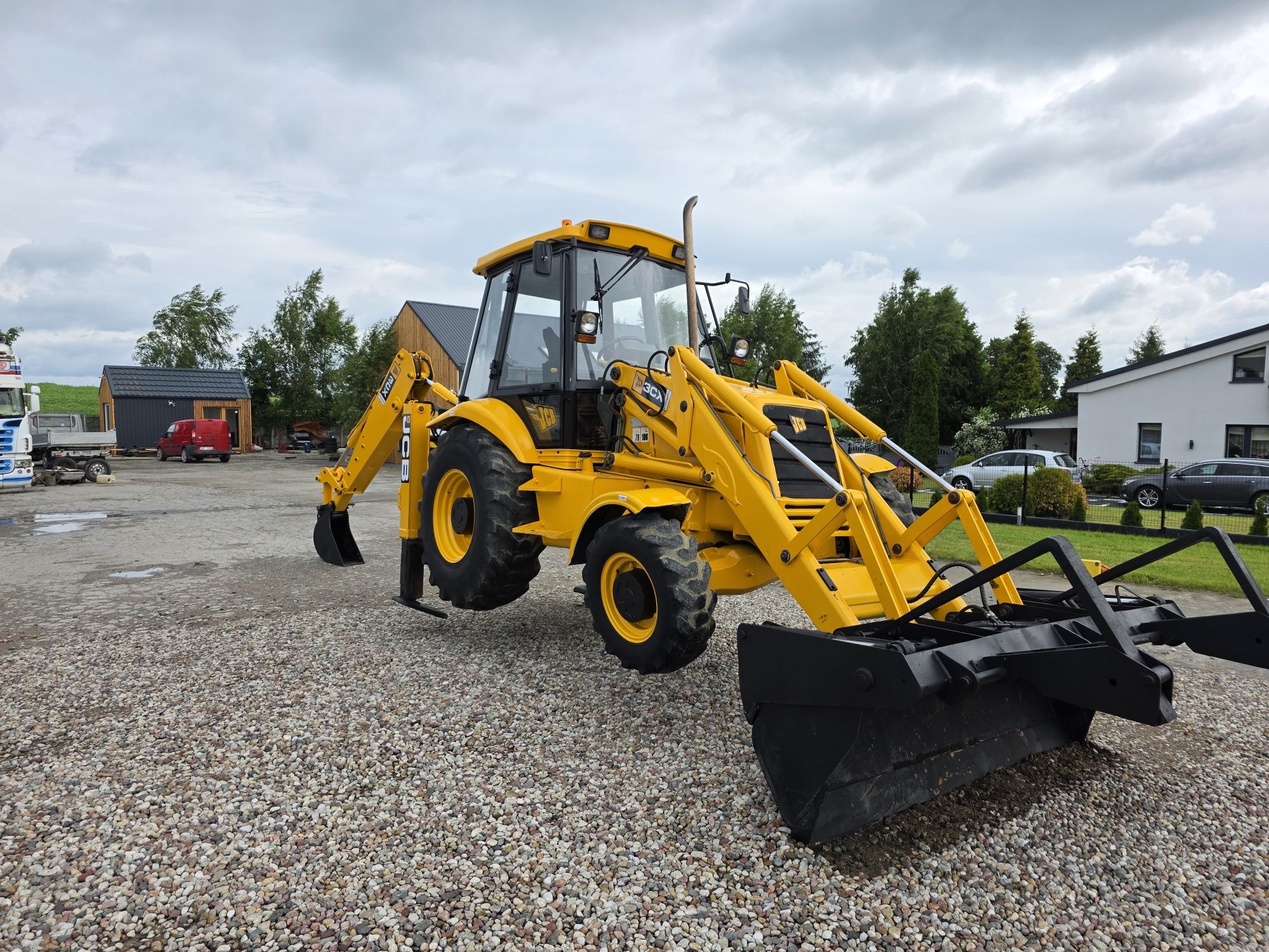 JCB 3CX 4x4 Widły Teleskop Szczęka 4CX CAT