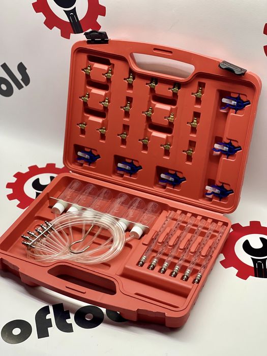 Тестер обробки дизельних форсунок Common Raill з комплектом адаптерів