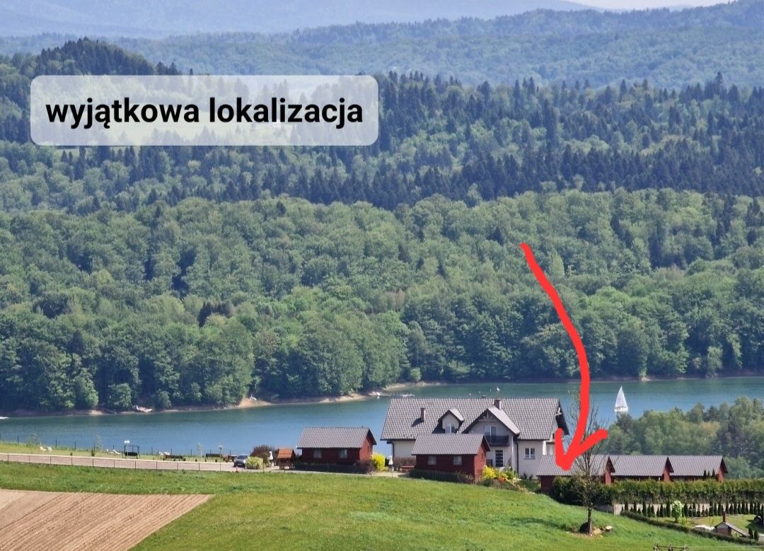 Domki/pokoje/ punkt widokowy /J.Solińskim,Polańczyk