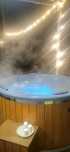 Domek do wynajęcia nad jeziorem sauna balia jacuzzi wieczór panieński