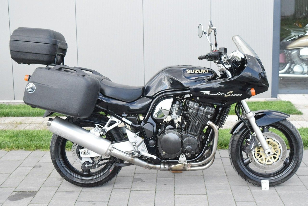 Suzuki GSF / Bandit 3 kufry, dok. na km, oryginał, z niemiec***