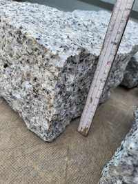 Kostka granitowa  łupana 15x17x8 , palisada , obrzeża,  każde ilości.