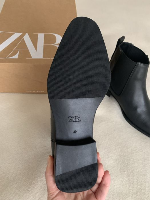 Чоловічі шкіряні челсі Zara 39 розмір