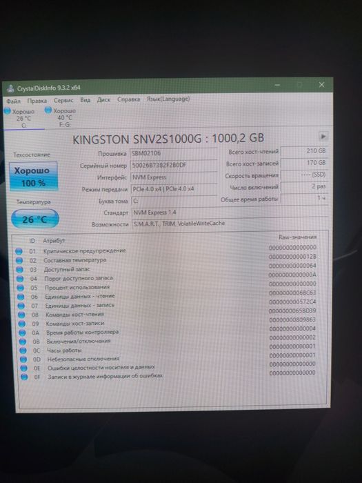 SSD M.2 Kingston 1TB