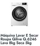 Máquina de lavar e secar roupa
