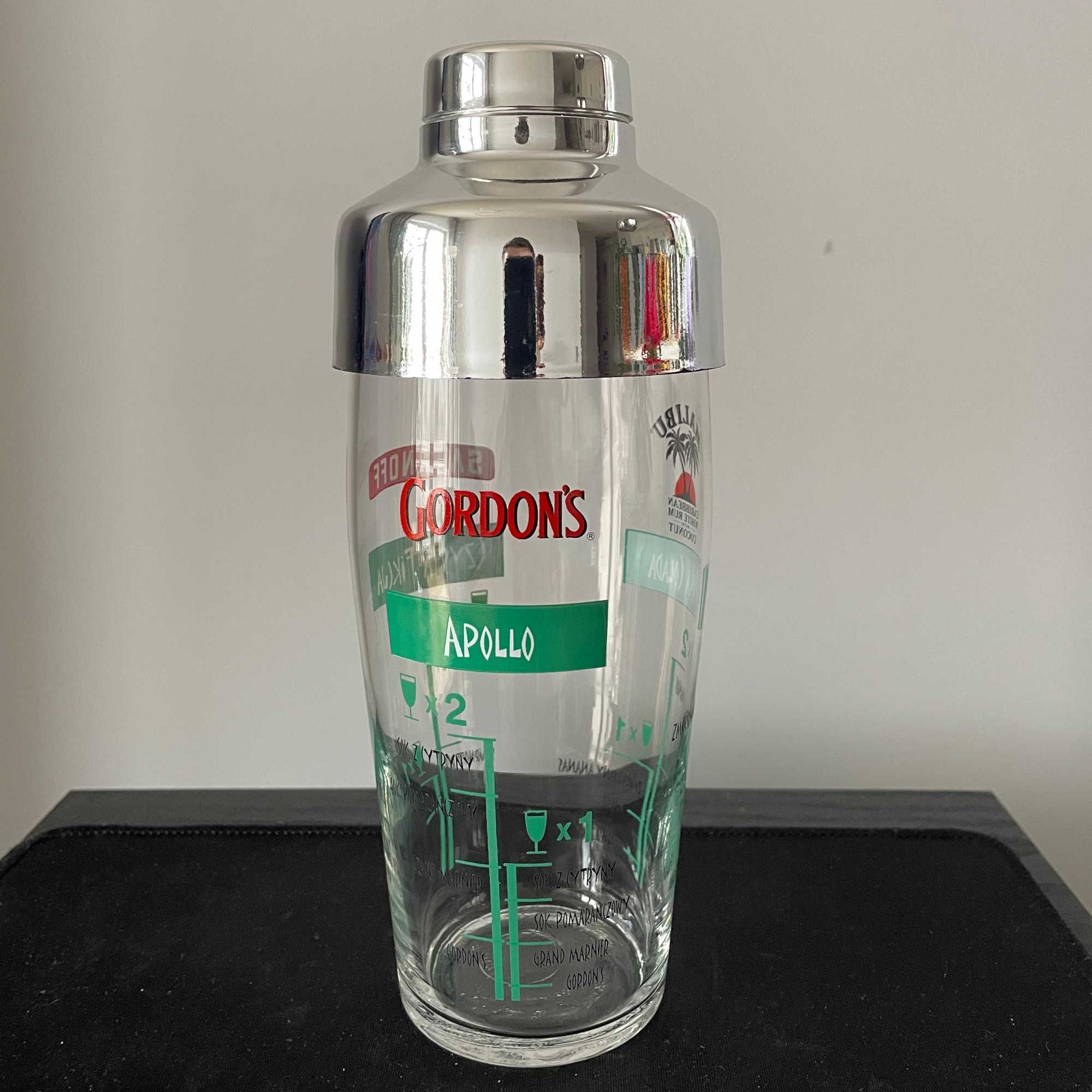 Szklanka shaker barmański do drinków 0,5L szklany
