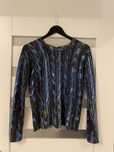 Sweter Kenzo wełna granatowy
