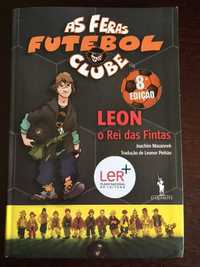 Livro "Leon, o rei das fintas"