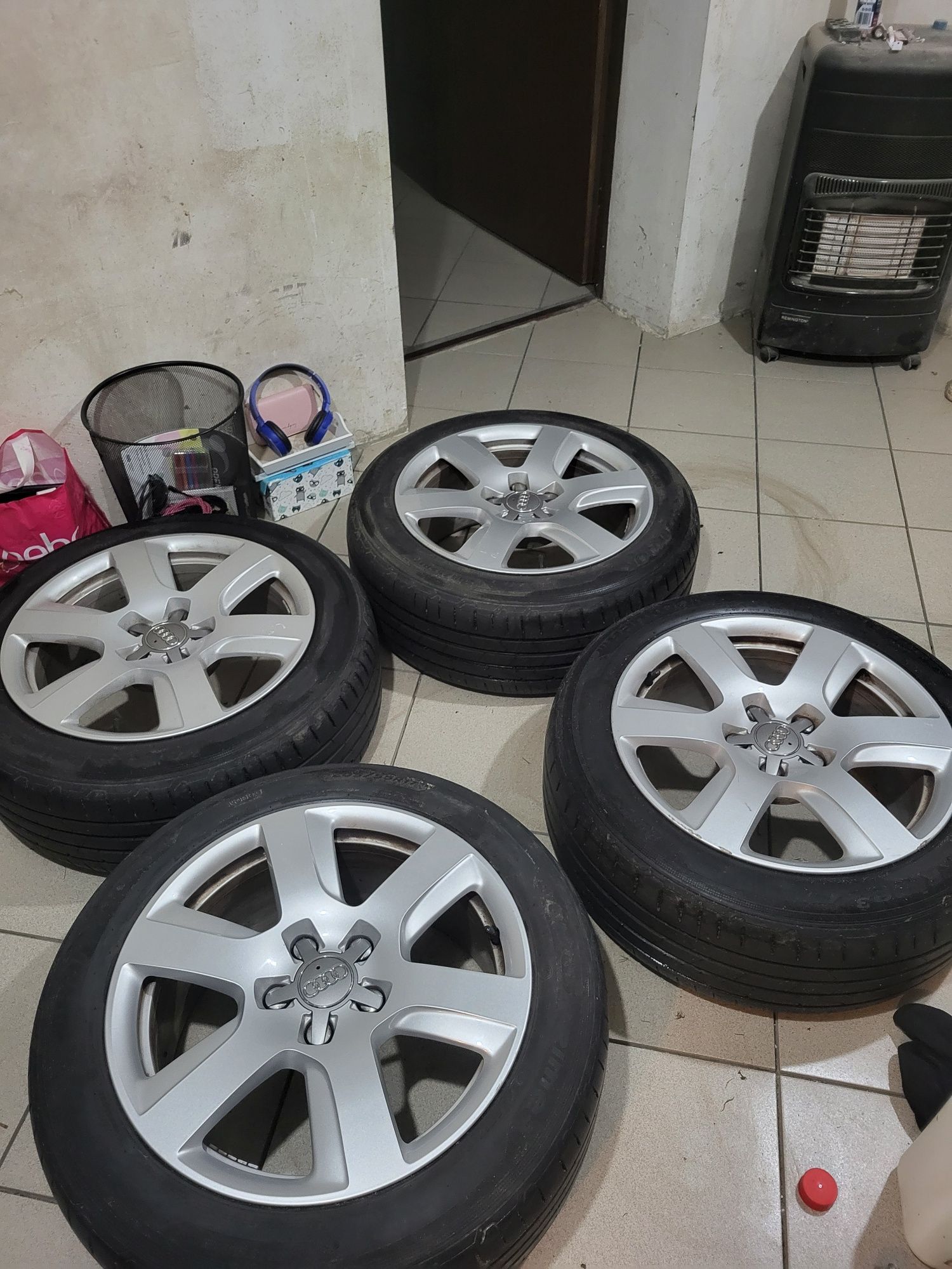 Felgi aluminiowe audi A3 A4 A5 A6 17cali