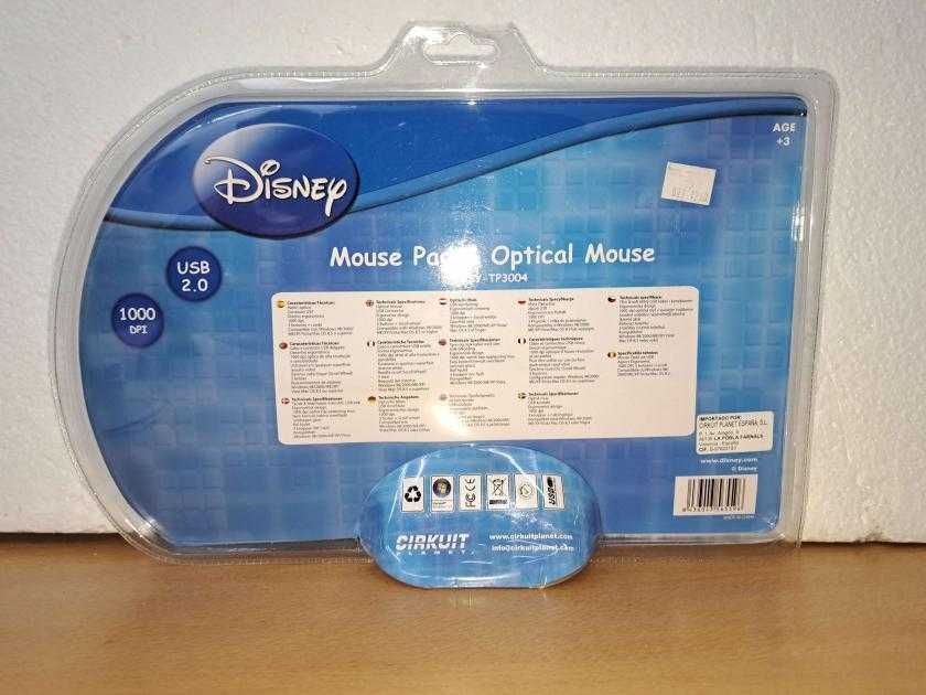 Cirkuit Planet Disney Mickey Pack - Optical Mouse USB + Mouse Pad