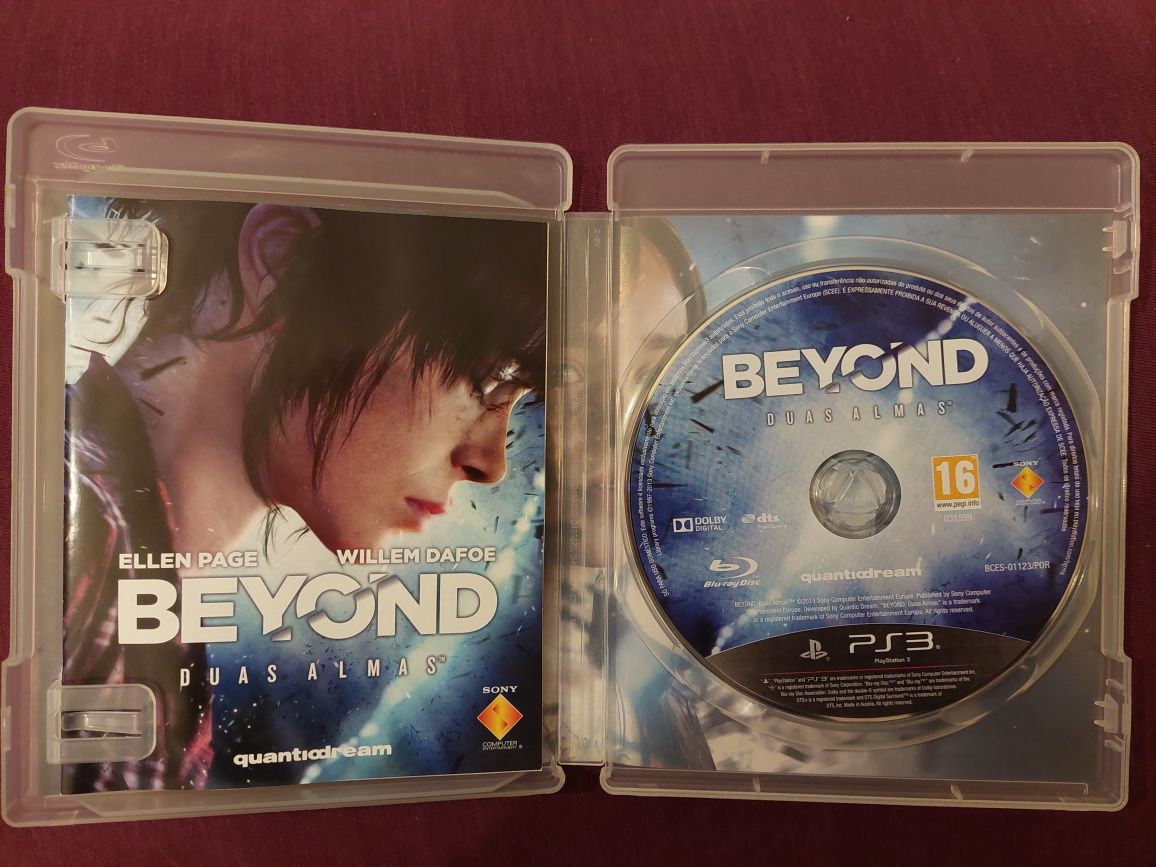 Jogos ps3 Beyond e Heavy Rain