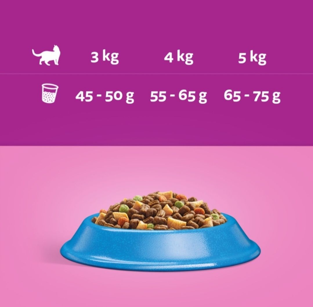 Whiskas Sucha Karma Dla Kota z Tuńczykiem 14kg