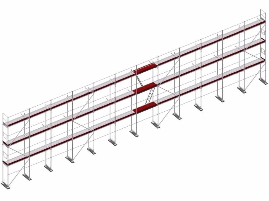 Rusztowania ramowe - rusztowanie elewacyjne 300 m2. Promocja!!!