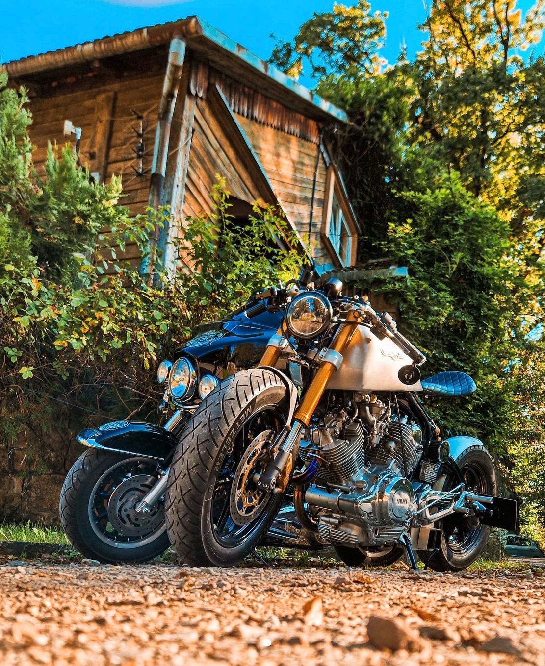 Yamaha XV Custom Cafe Racer