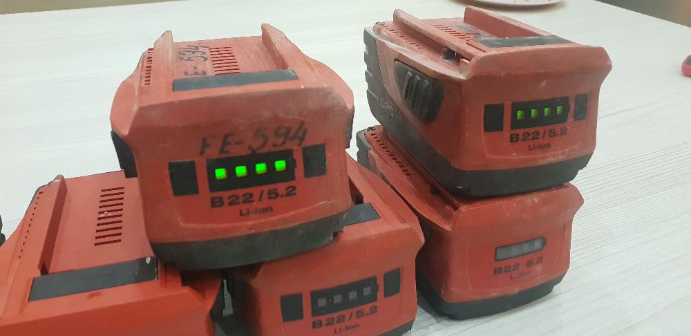 HILTI bateria akumulator CPC b22 v 5.2 ah wkrętarka klucz udarowy młot