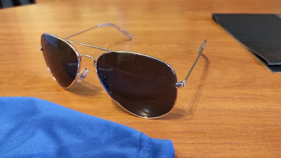 Okulary przeciwsłoneczne aviator Jack & Jones