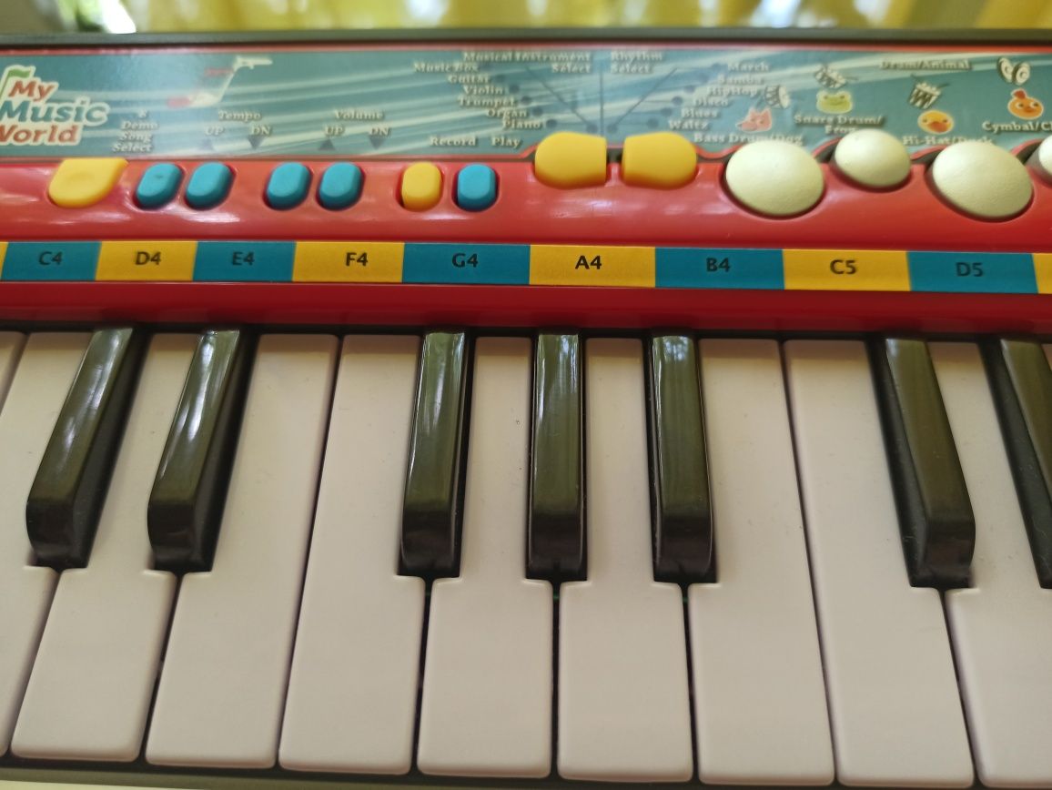 Синтезатор новый детская музыкальная игрушка