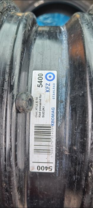 Felgi stalowe 14" et45
